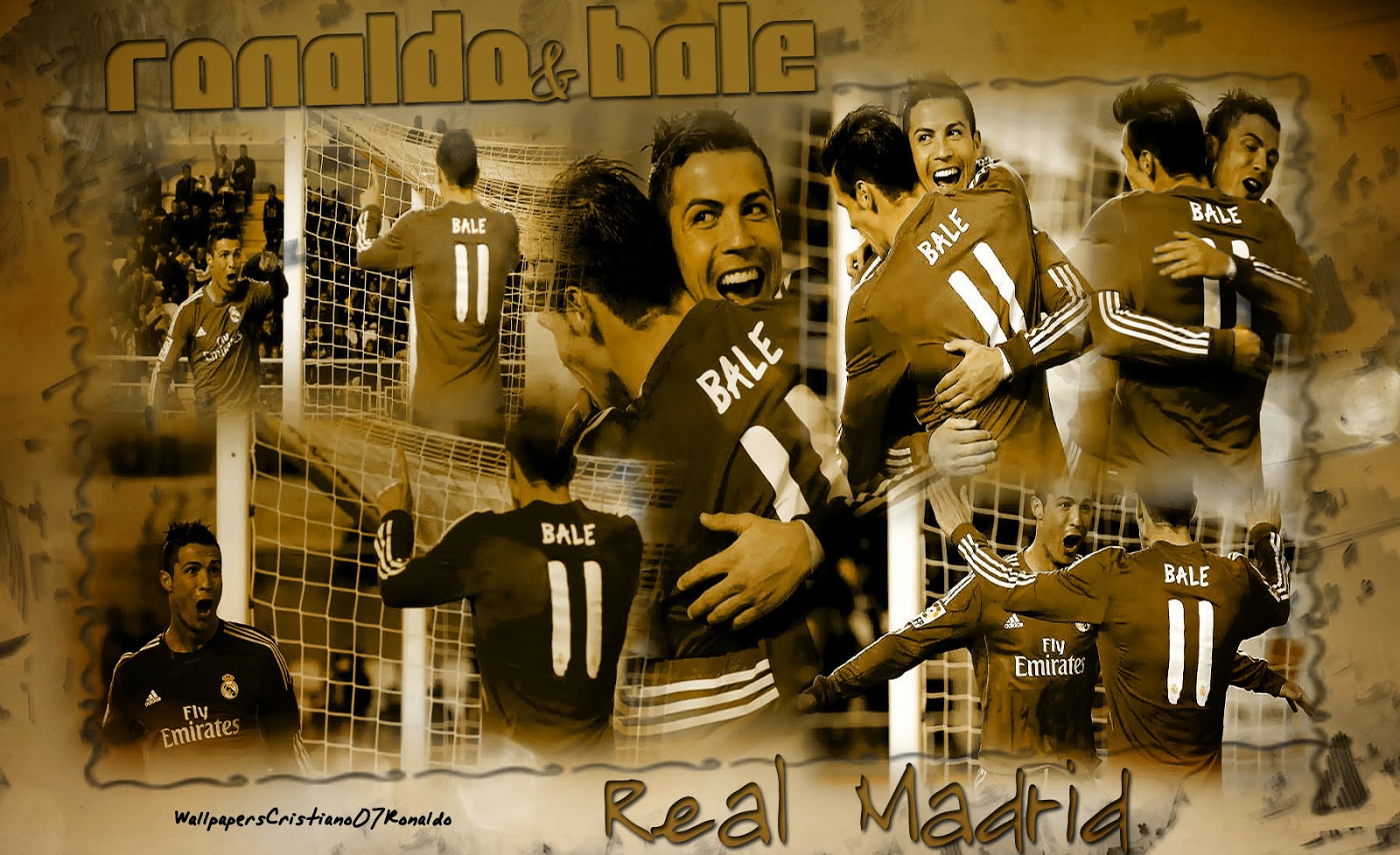 Cristiano Ronaldo Gareth Bale Wallpaper HD Real Madrid