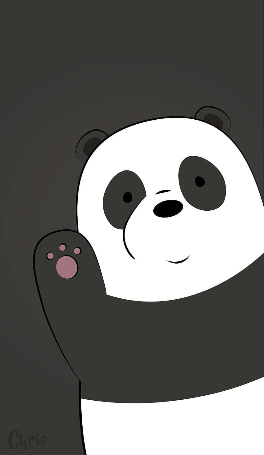 Black And White Cartoon Wallpaper