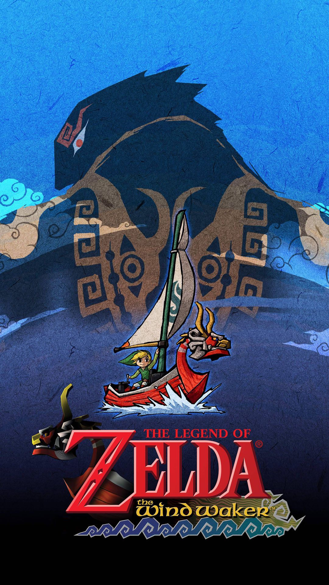 Wind Waker Wallpaper Legend Of Zelda Cell Phone On