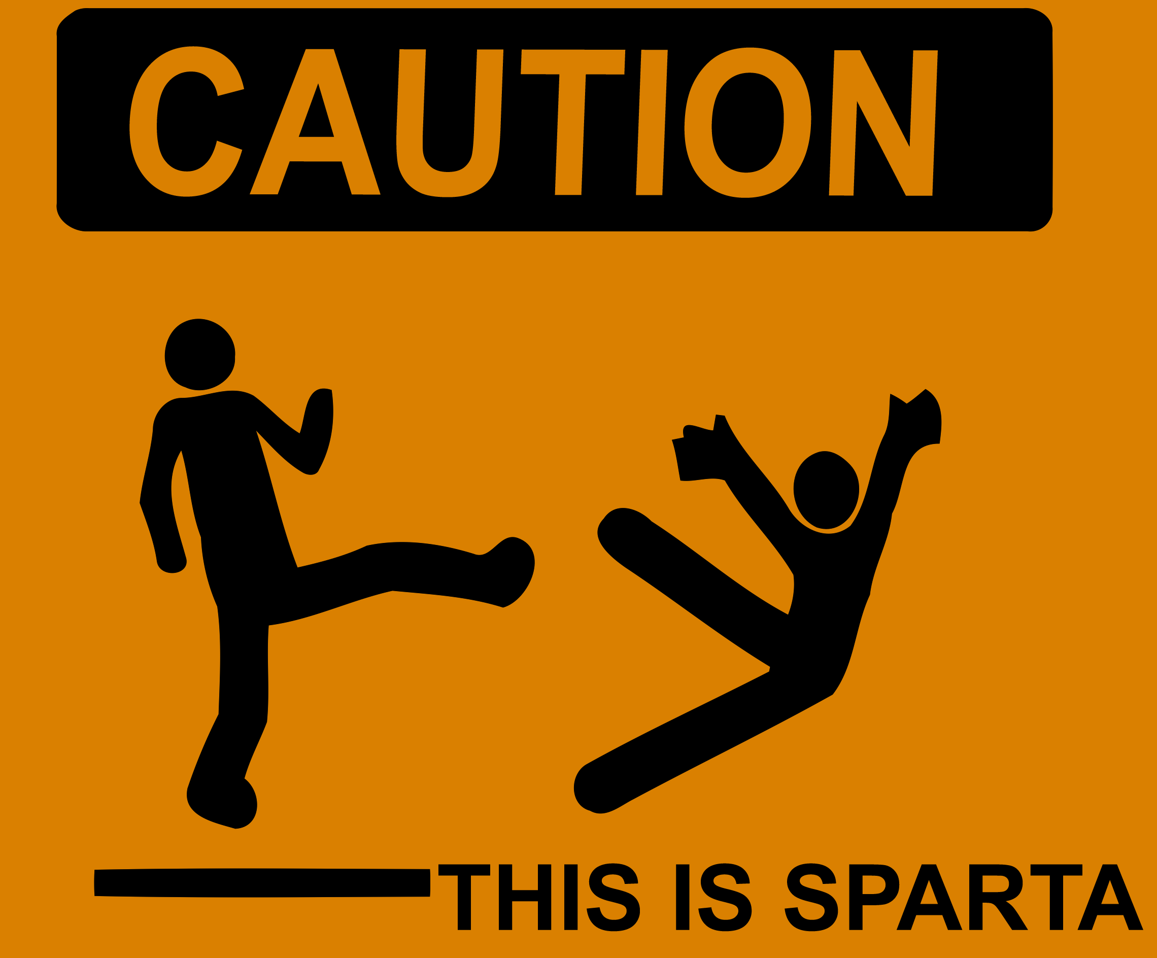 Warning: This is Sparta by Pacolin on DeviantArt