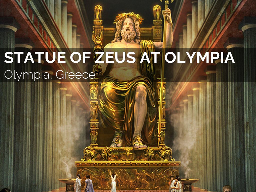 Image Of Zeus Tempio Degli Dei Part The Statue