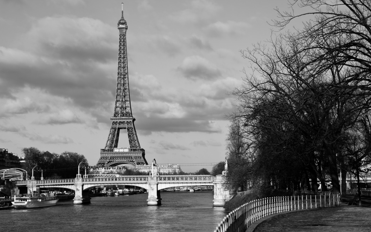 Black And White Paris Wallpaper Hd Pretty