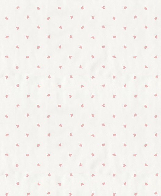 Wallpaper White Pink Contemporary By
