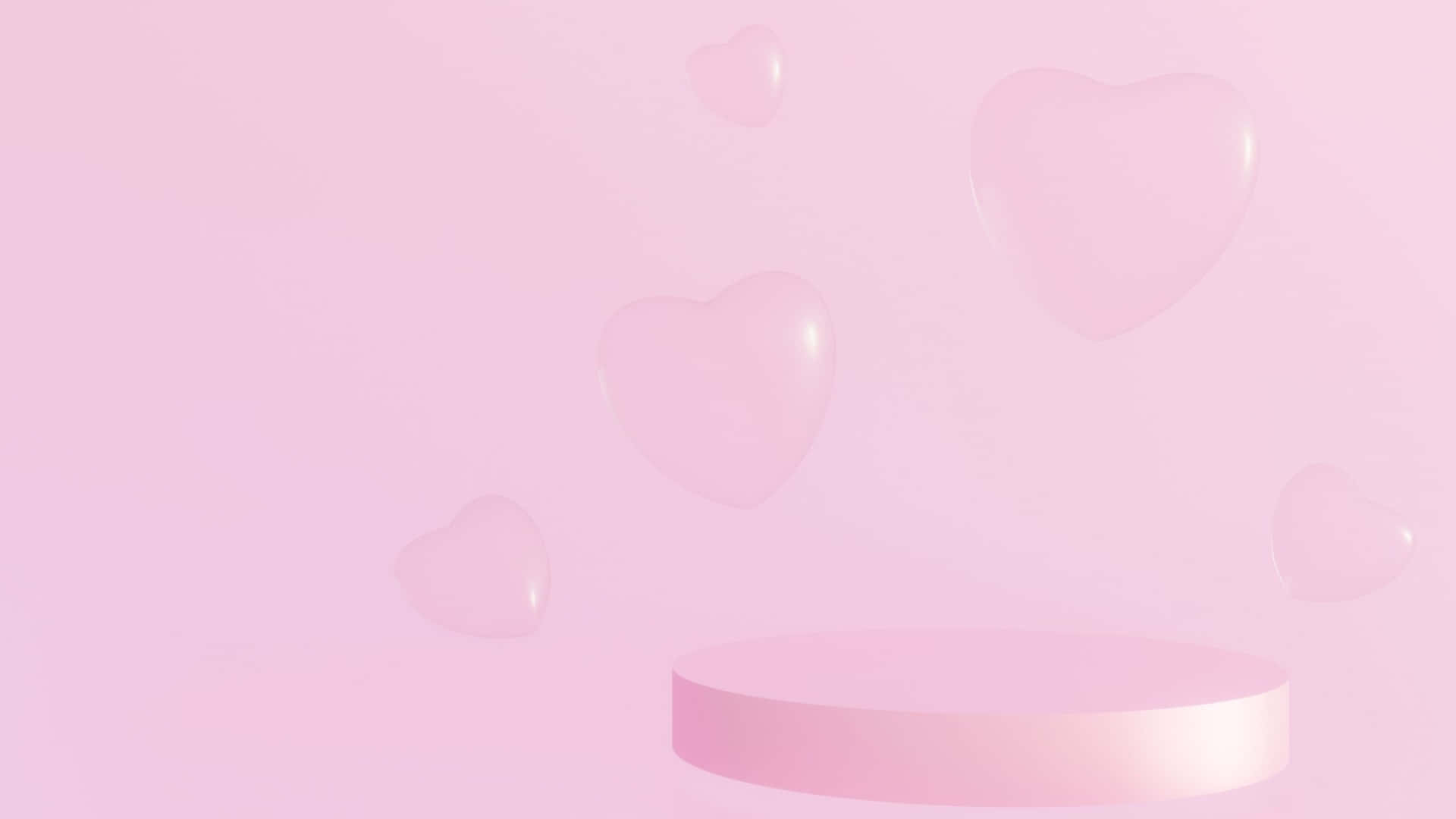 Aesthetic Computer Light Pink Wallpaper
