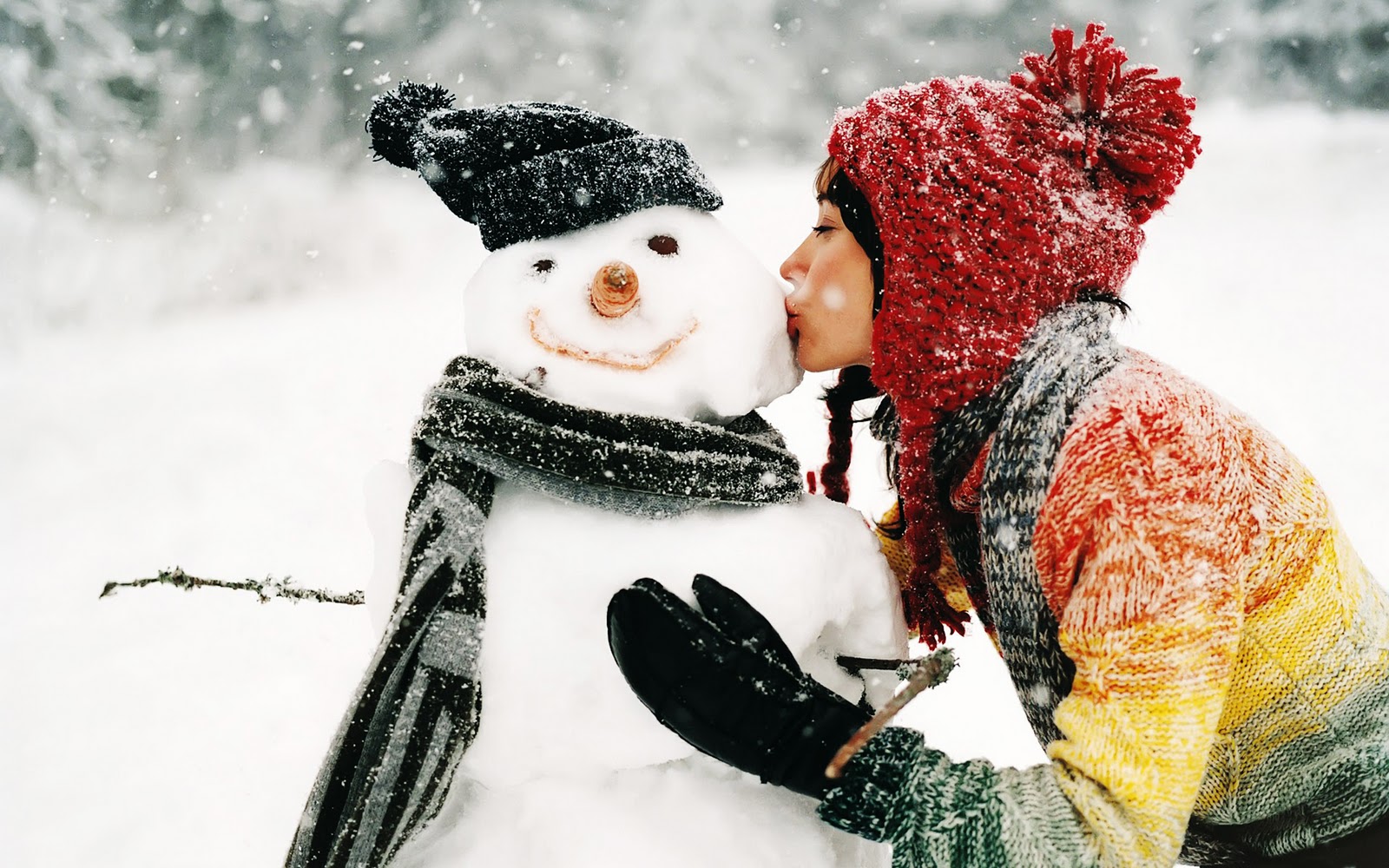Cute Snowman Winter HD Wallpapers Download Free Wallpapers in HD for