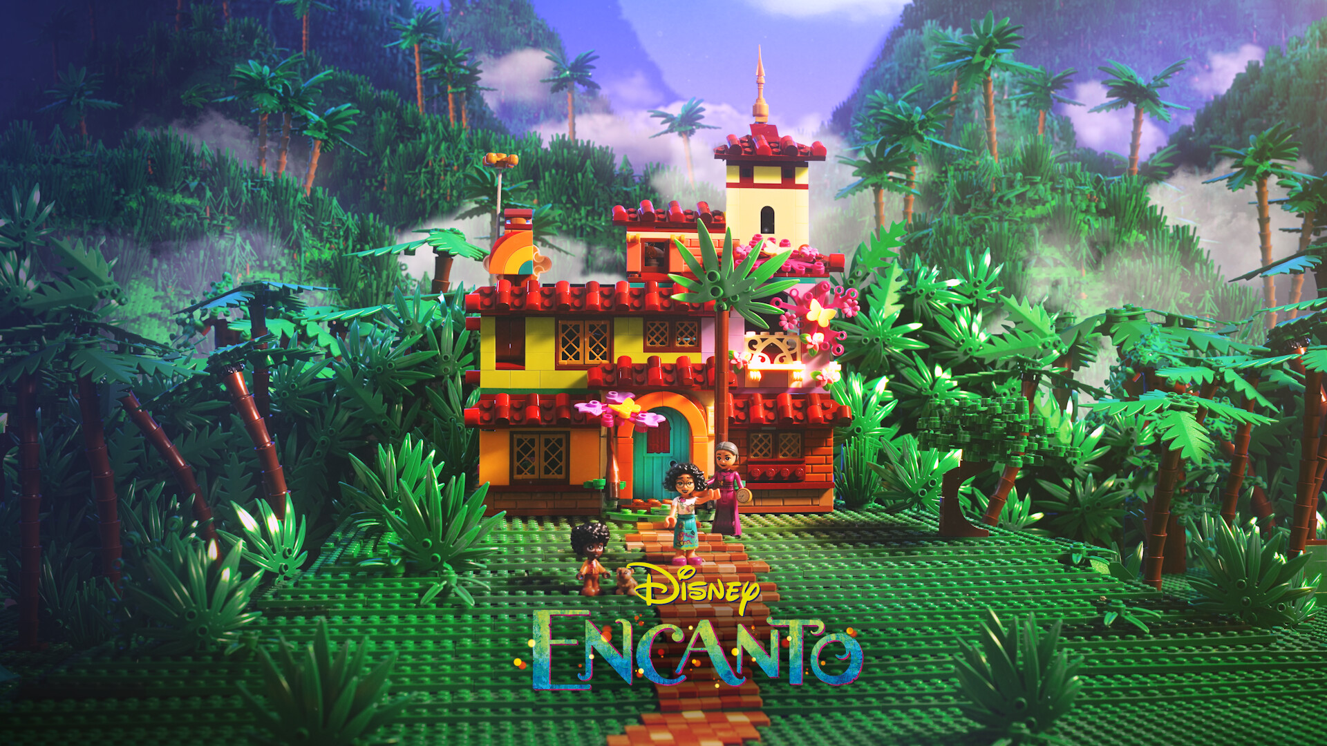 Desktop 1080p Encanto Background Photo Wallpaper