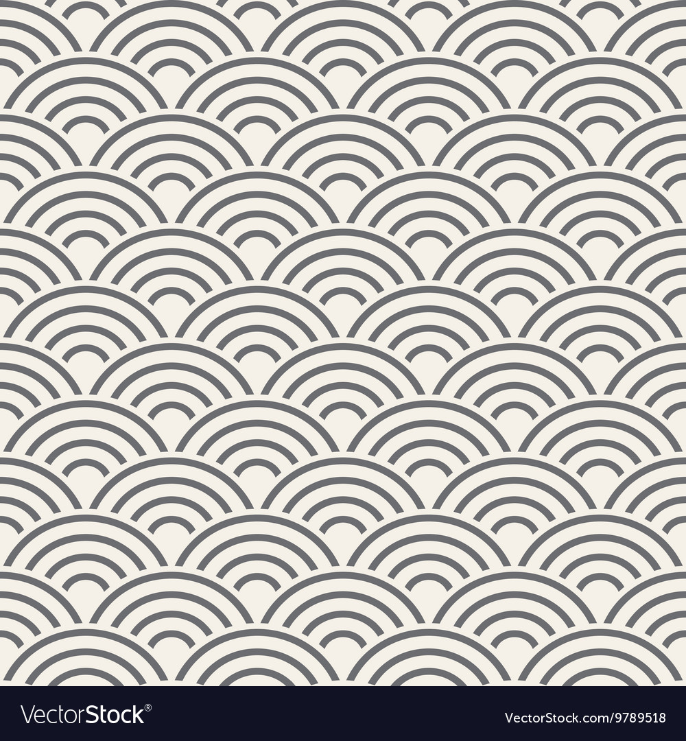 Seamless Geometric Pattern Repeating Background Vector Image