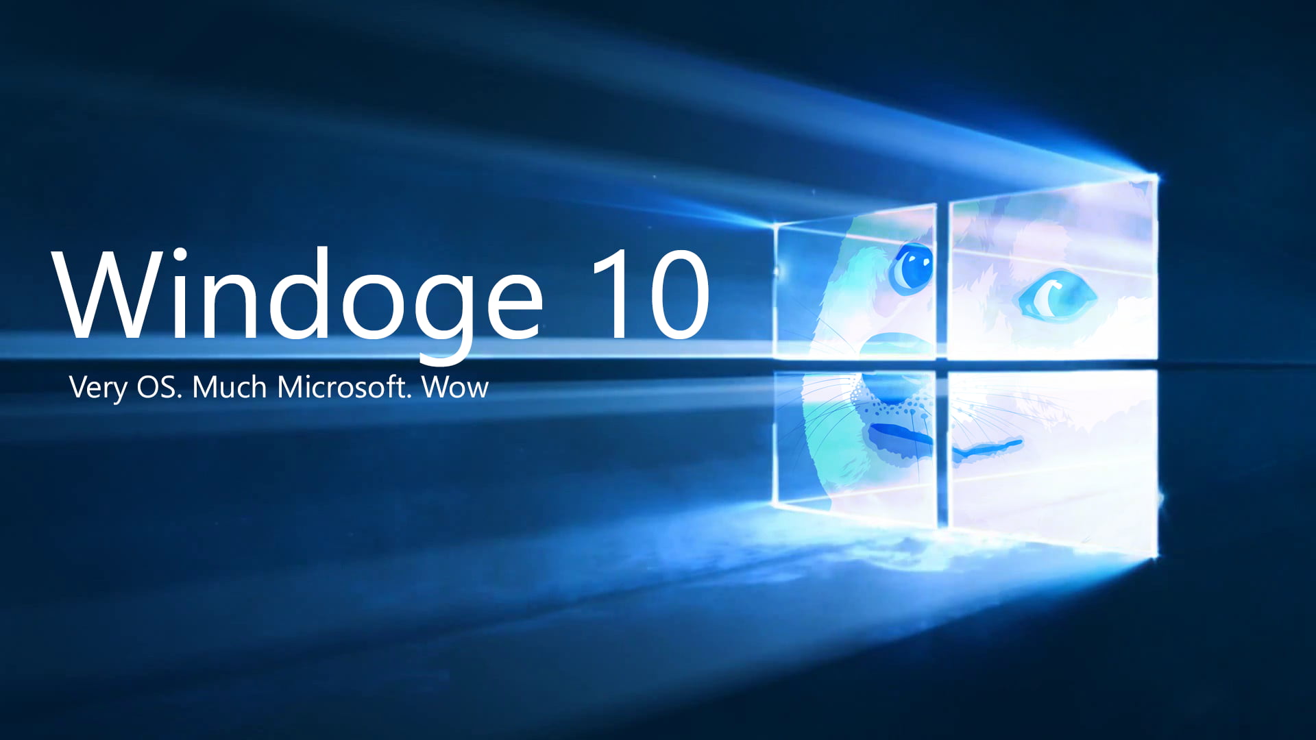 Windoge Text Overlay Doge Shiba Inu Microsoft Windows Memes