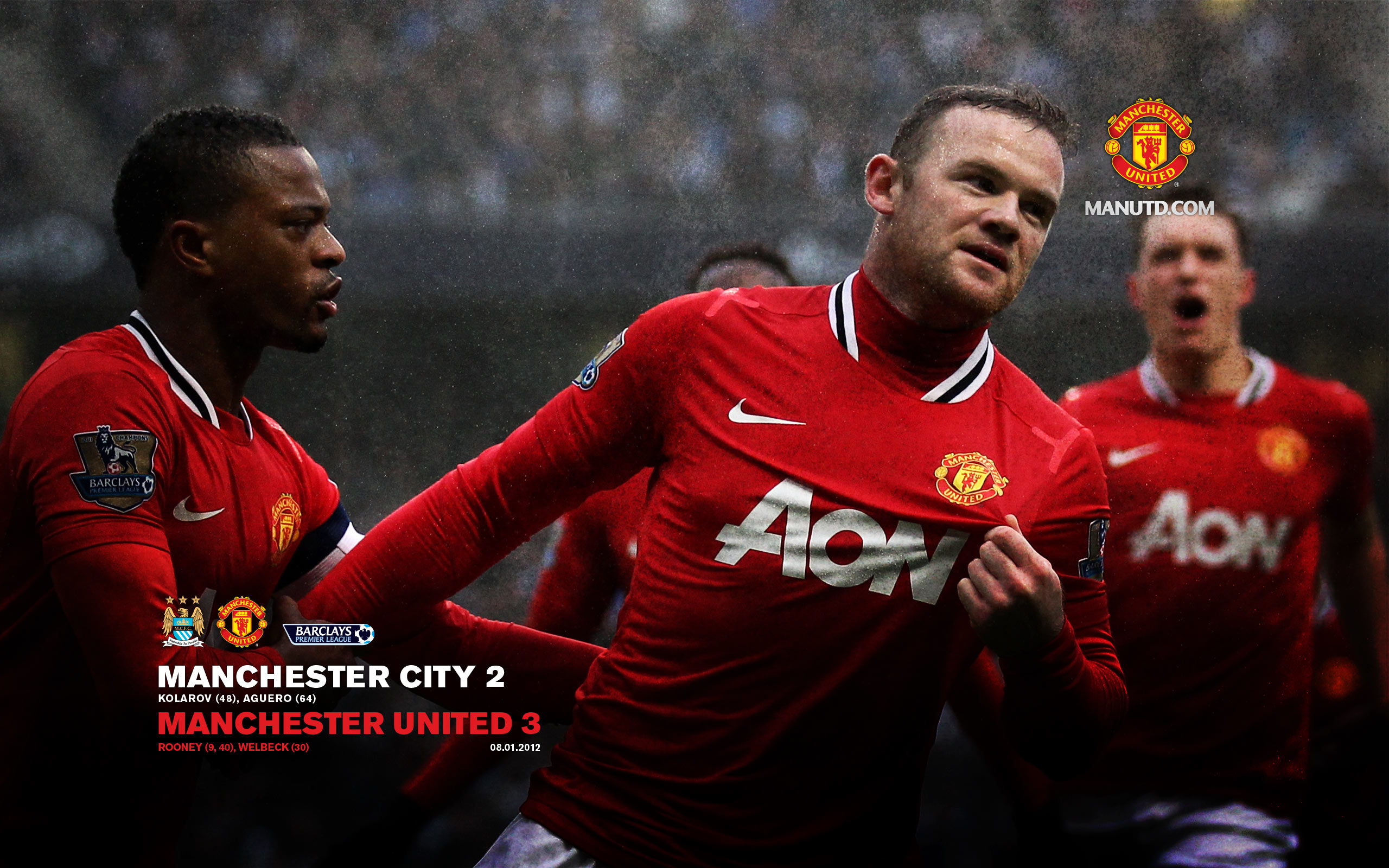 Wayne Rooney Manchester United Vs City Id