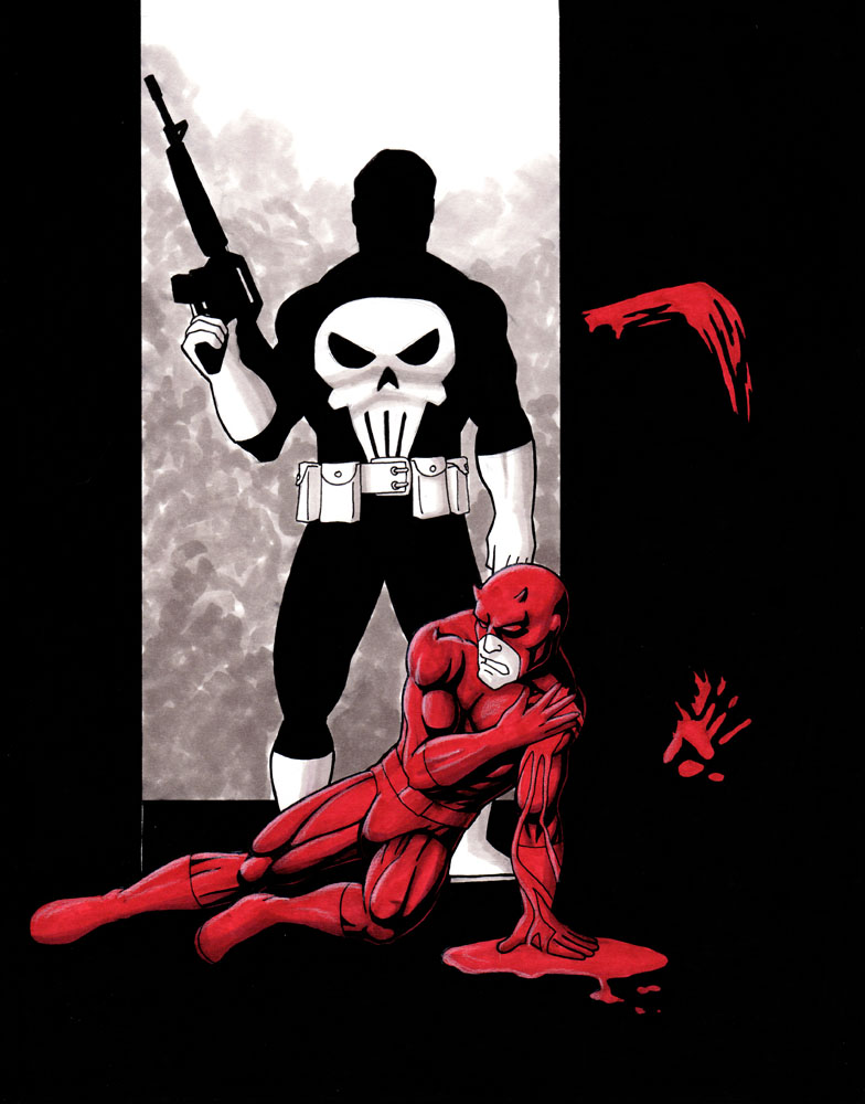 50+] Daredevil vs Punisher Wallpaper - WallpaperSafari
