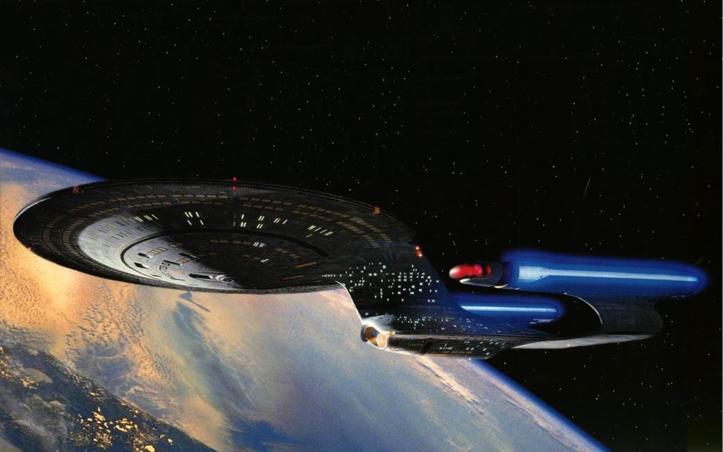 Star Trek Enterprise iPad Wallpaper Image