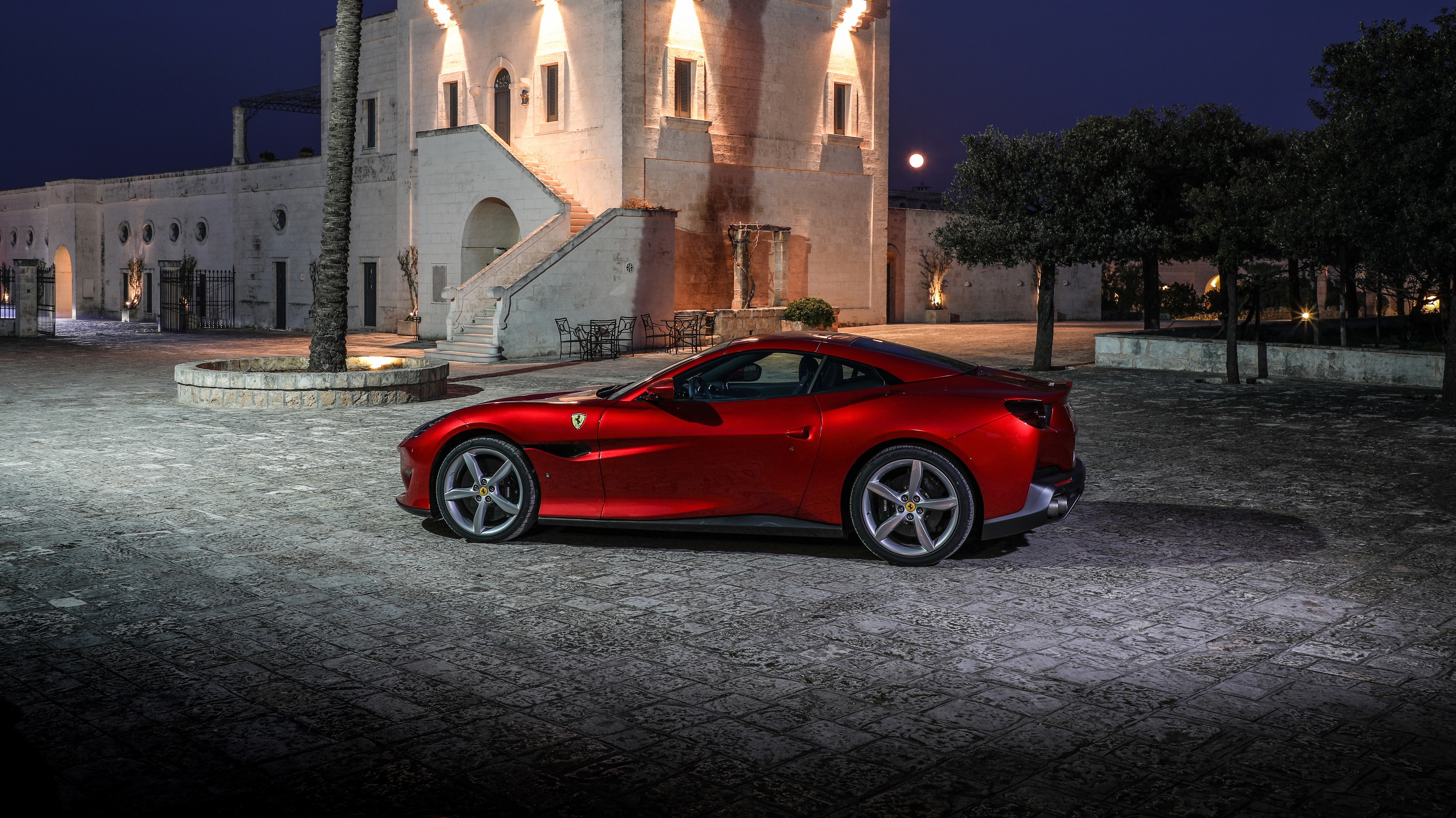 Ferrari Portofino 4k Ultra HD Wallpaper Background Image
