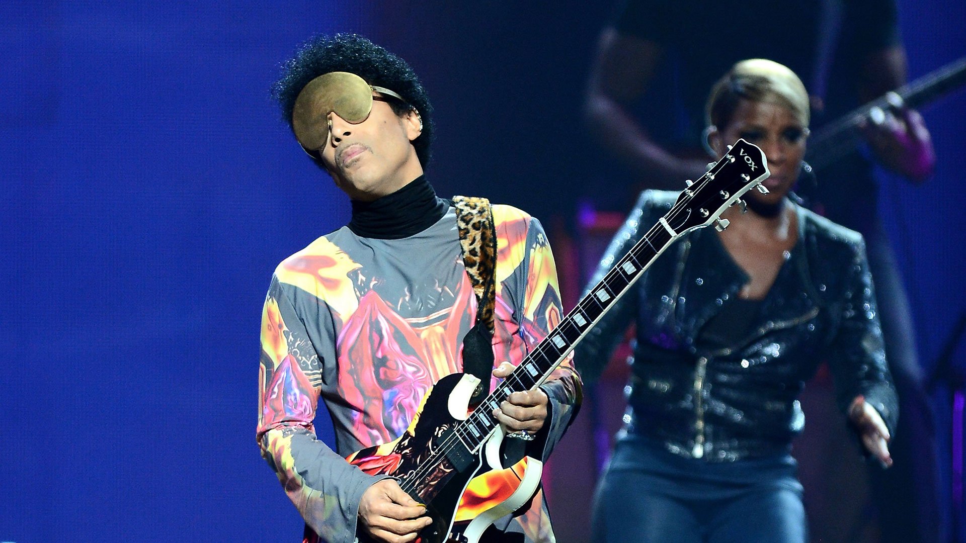 Prince Singer R B Pop Concert Guitar Wallpaper Background