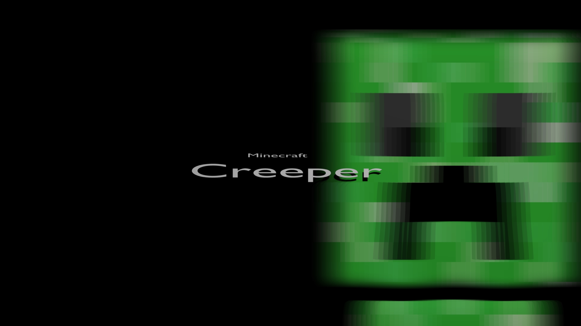 Creeper Minecraft Cool Background Wallpaper Full HD