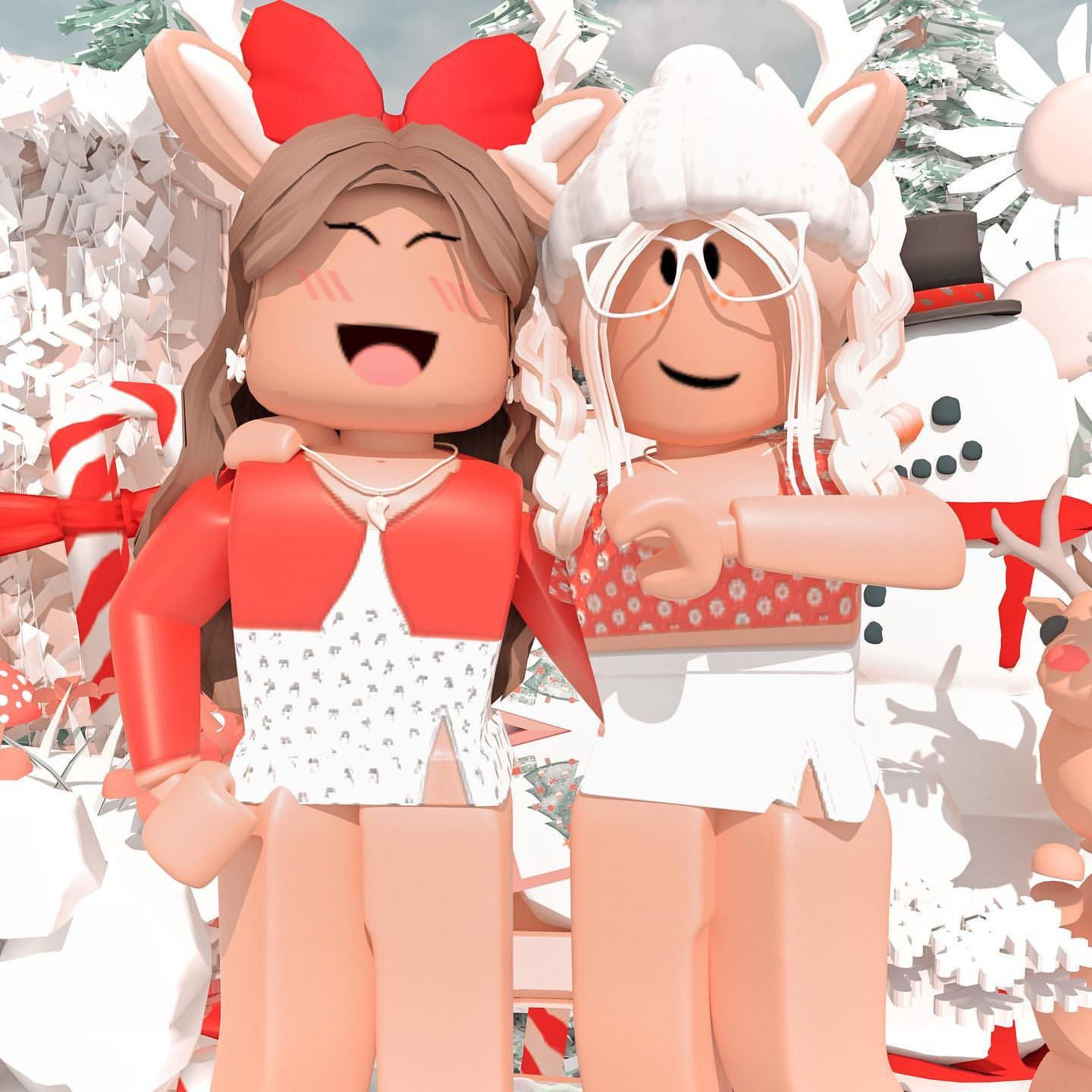 Free download aesthetic roblox gfx bffs Cute wallpaper Roblox [720x720] for  your Desktop, Mobile & Tablet