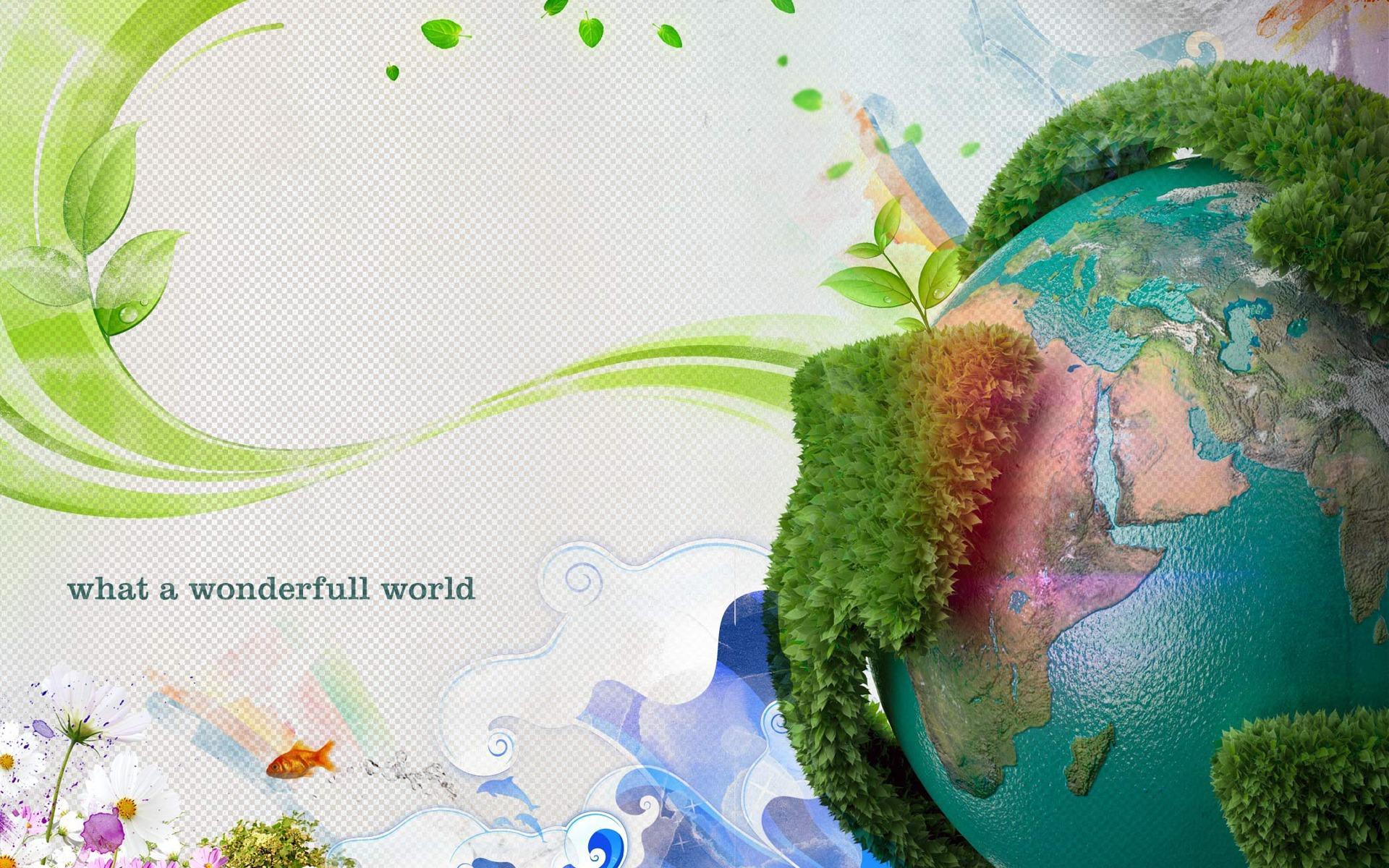 Archive What A Wonderful World Earth Day HD Wallpaper