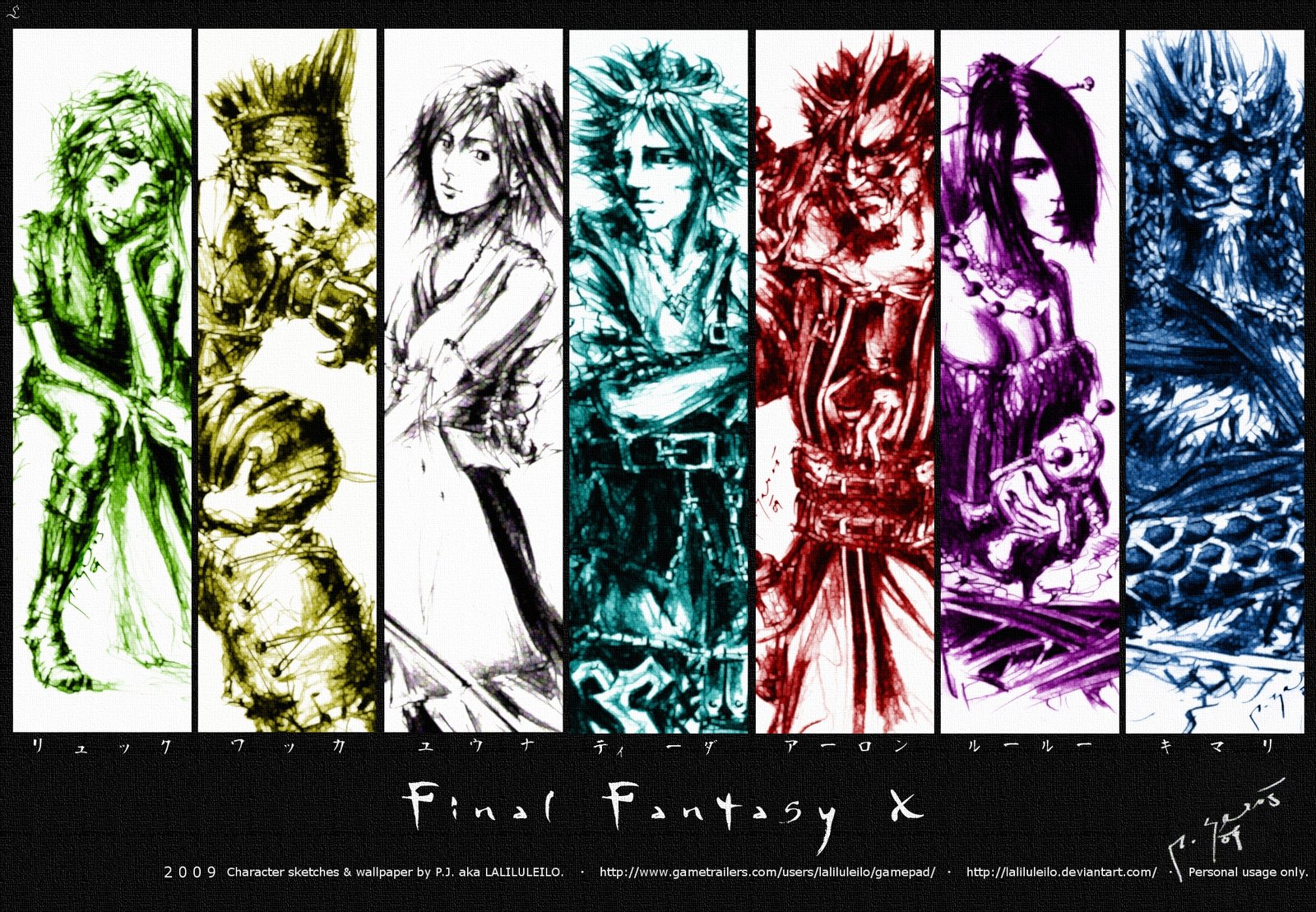 Final Fantasy X Wallpaper By Laliluleilo Fan Art Games