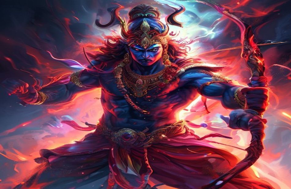 Lord Rama Angry Wallpaper