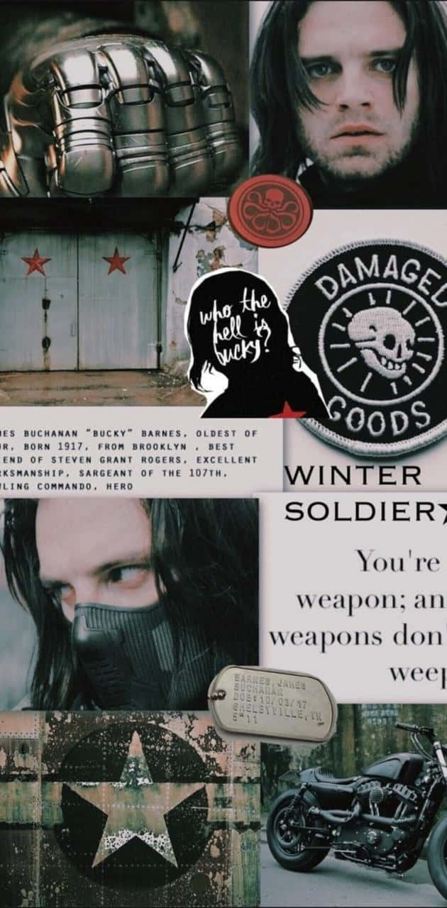 Bucky Barnes Owns The iPhone Wallpaper
