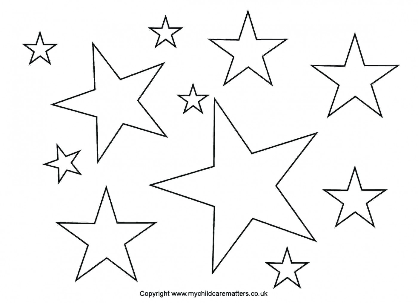 Free Download 005 Stars Outlines Printables Star Outline Images 