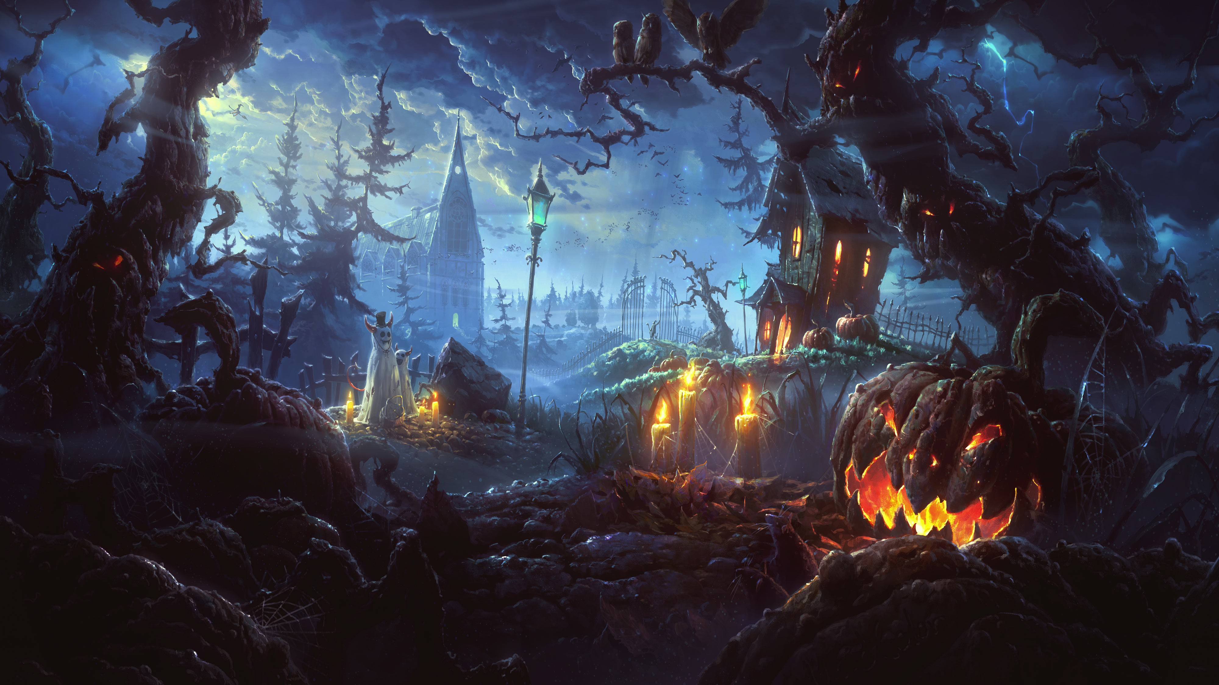 Gallery For gt Halloween Backgrounds For Computer