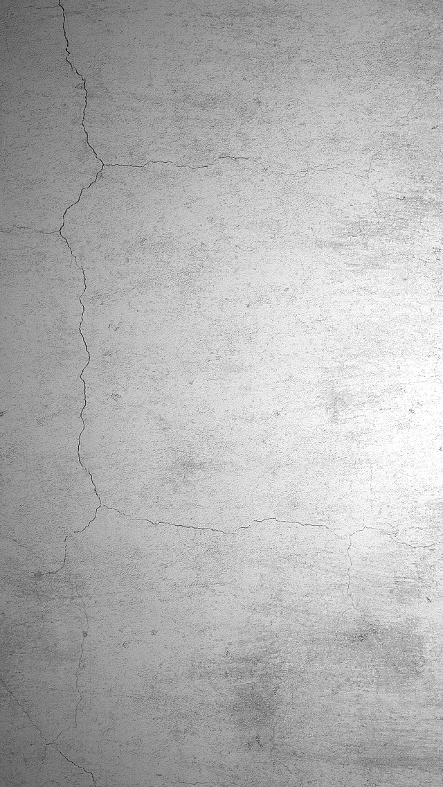 Fissure On White Wall iPhone 5s Wallpaper