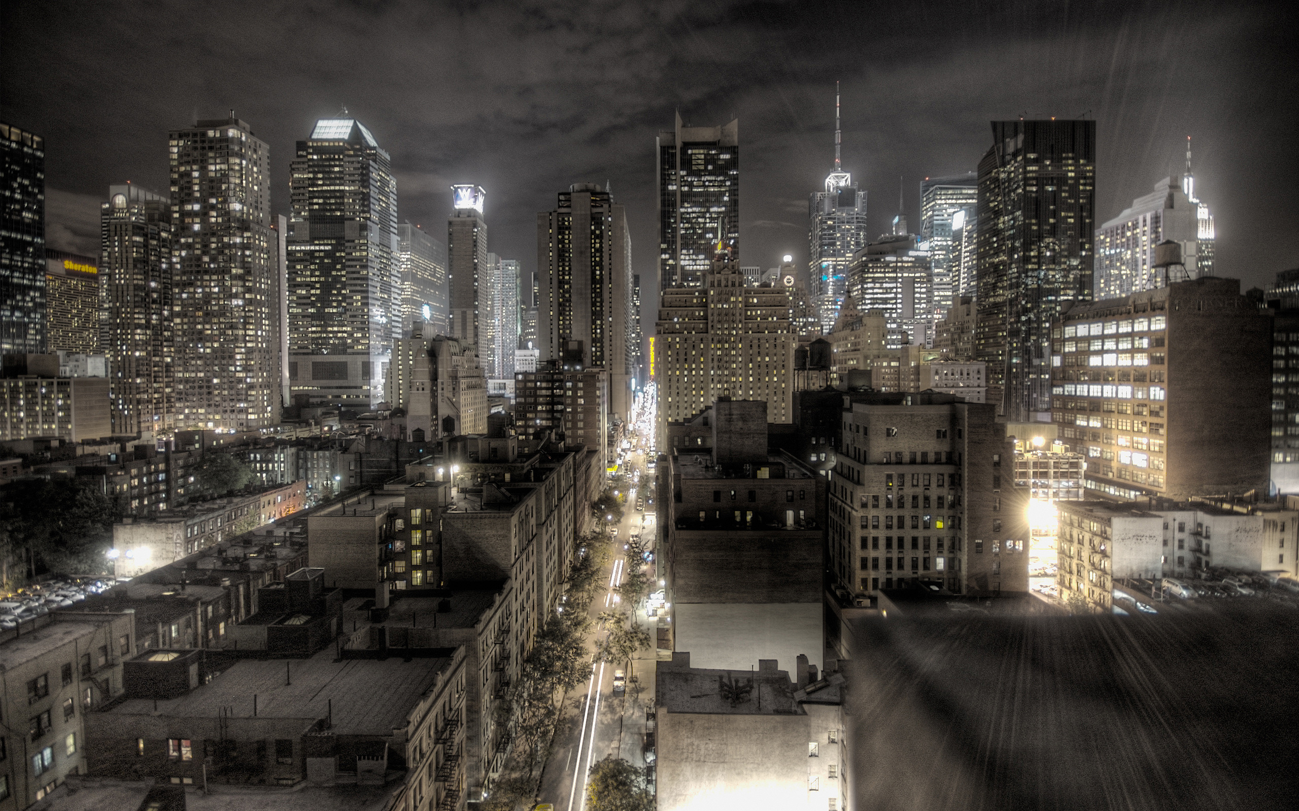 Dark Newyork City Wallpaper HD