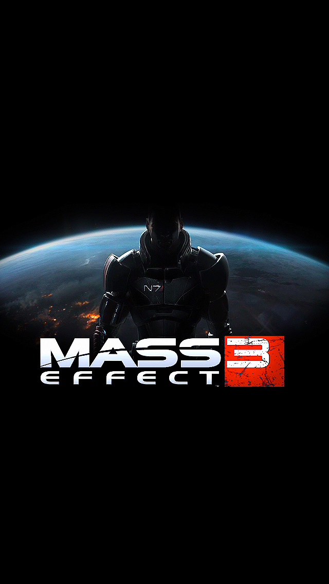 Mass Effect Video Game Best iPhone 5s Wallpaper