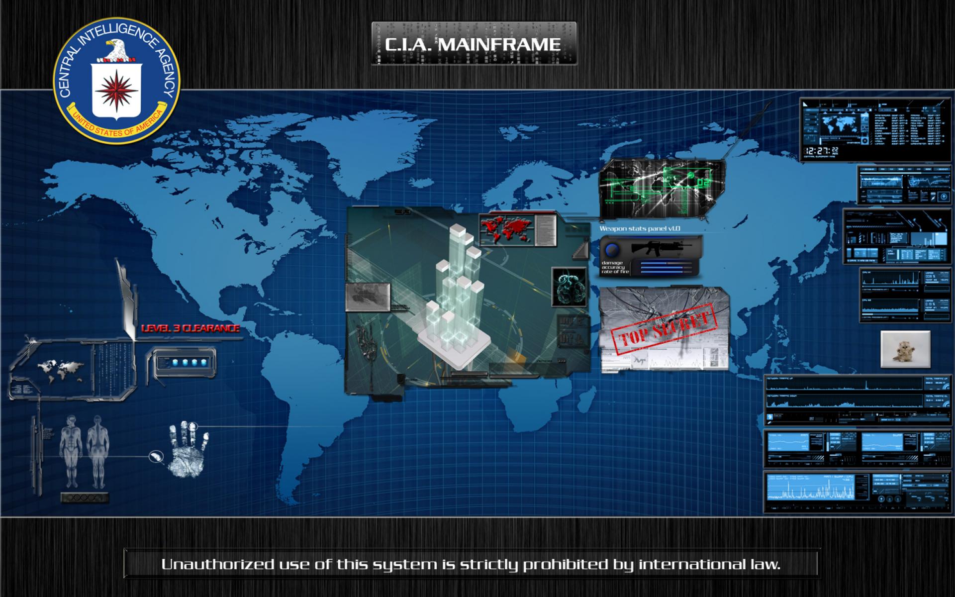 Cia Mainframe Iv Just Finished Working On This HD Wallpaper General