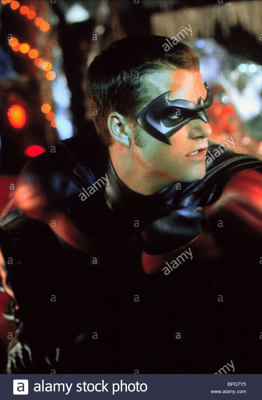 Chris O Donnell Batman Robin Stock Photo