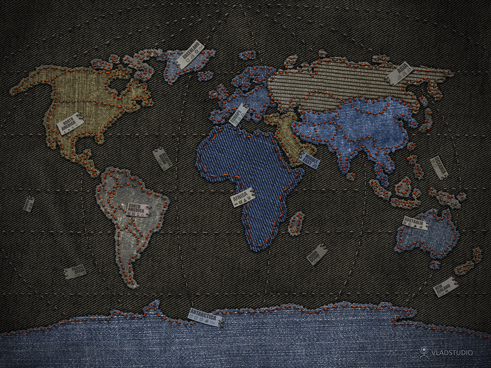 Really Cool World Map Wallpaper Blaberize