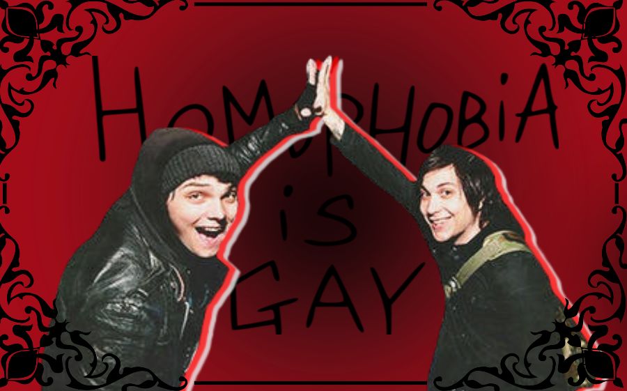 Homophobia Is Gay Wallpaper Frerard By X Frenzy