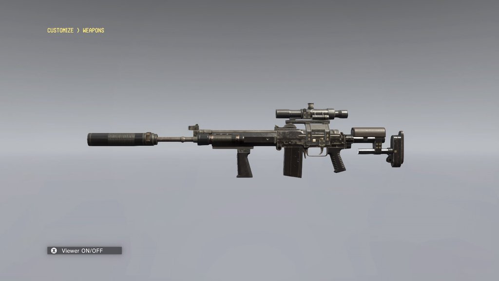 Mgsv Tpp Custom Sniper Rifle By Jokerben21
