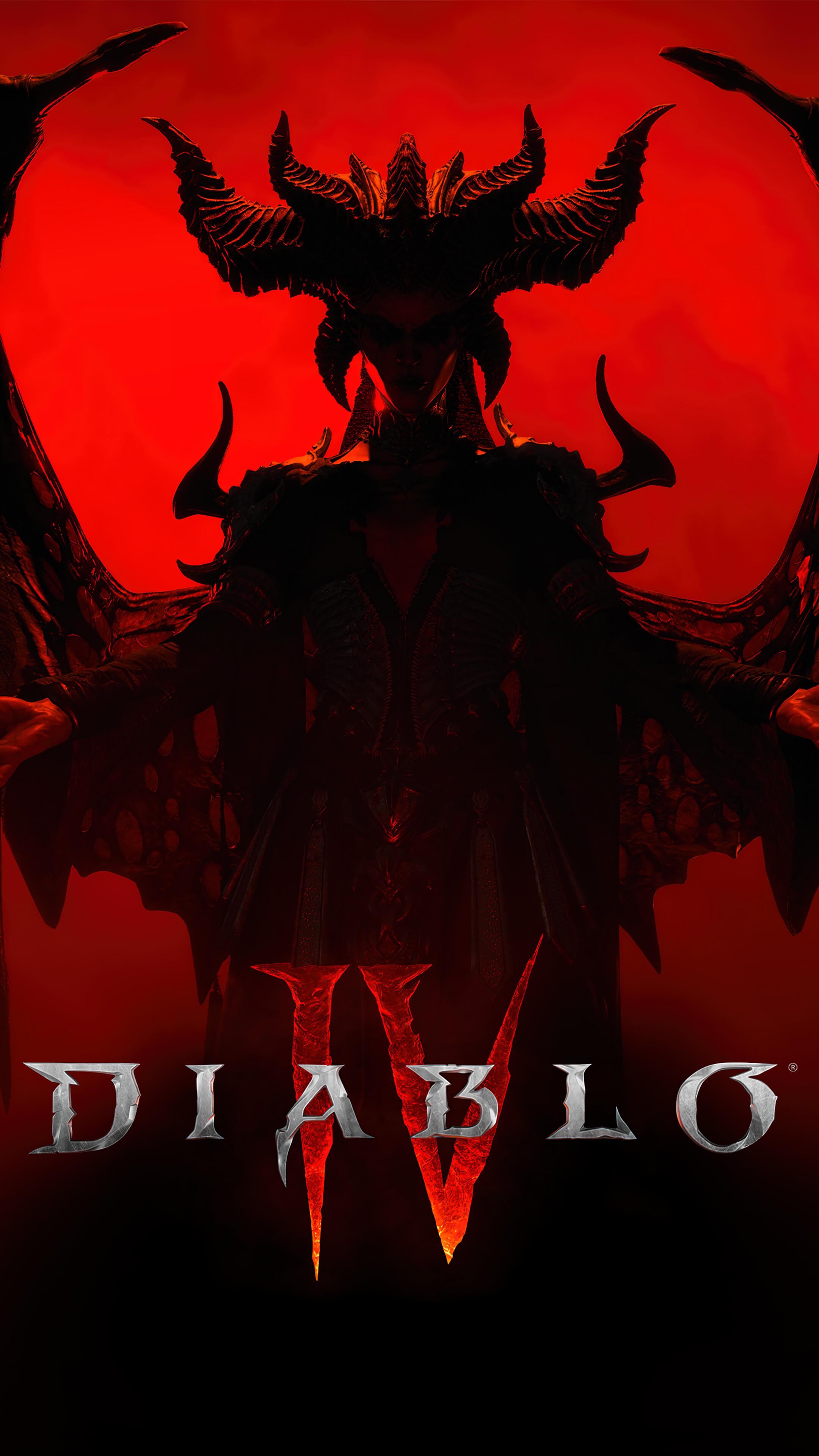 Diablo IV Lilith 4K Phone iPhone Wallpaper 8641a