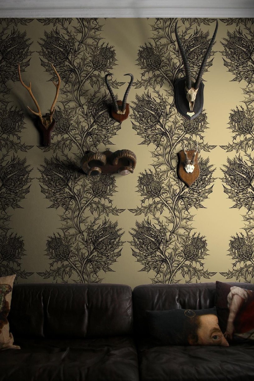 The Best Of Modern Wallpaper Design Dark Dramatic Apartment