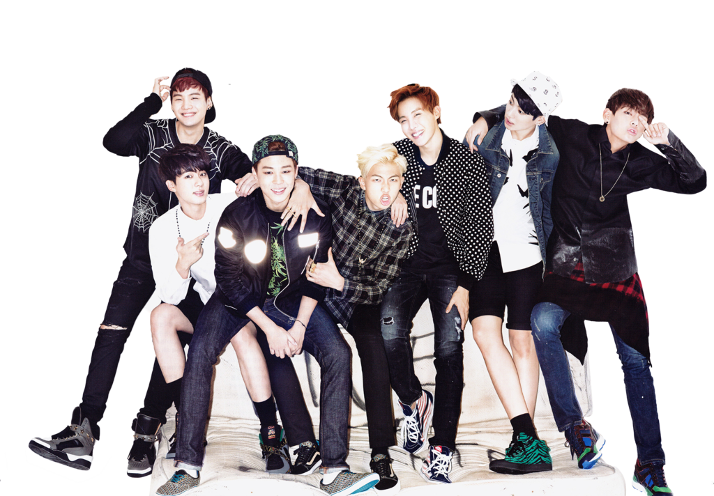 BTS PNG by Yourlonglostsister