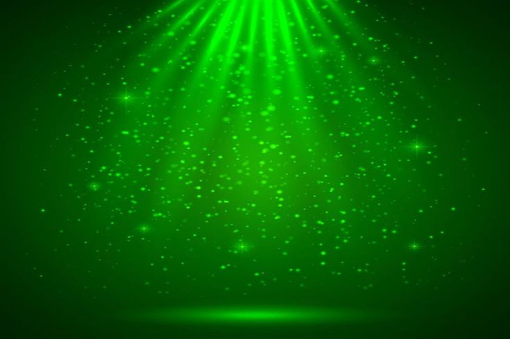 Green Led Light Therapy Wallpaper