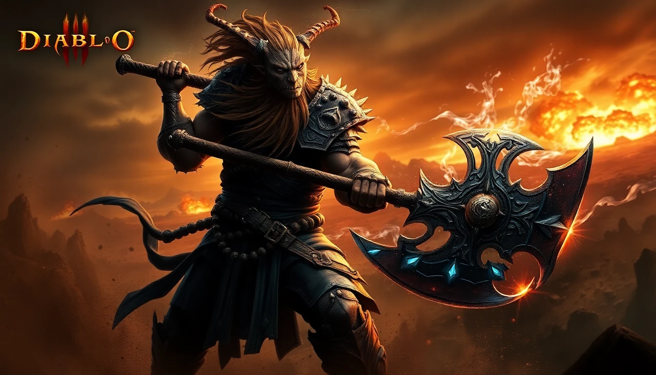 Diablo Barbarian Wallpaper