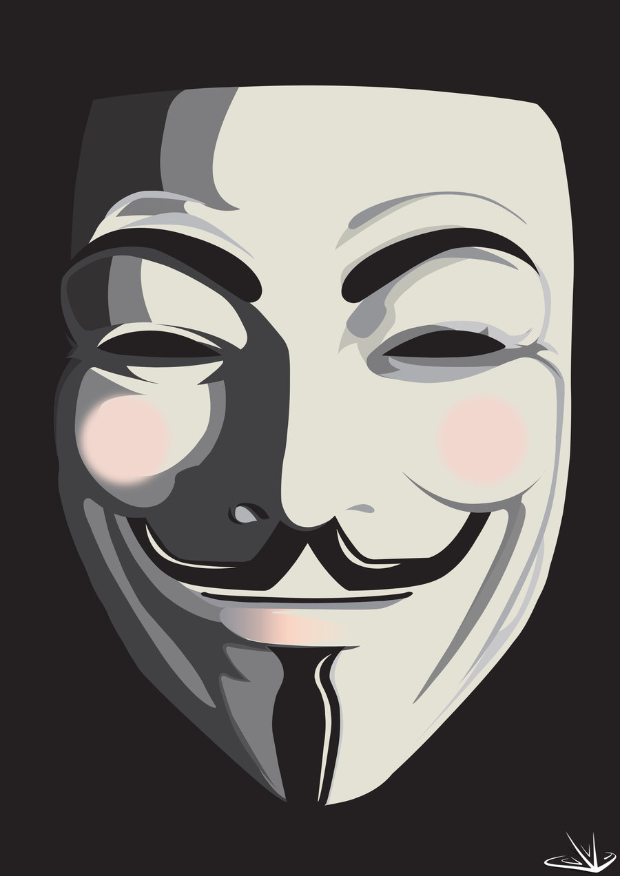 Mask Guy Fawkes By Dvl Den Anonymous