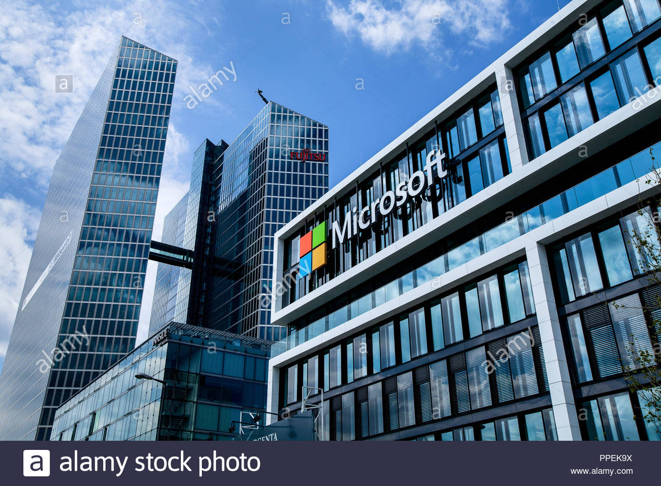 The Newly Built Microsoft Headquarters In Schwabing
