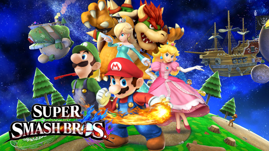 Ssb4 Mario Characters Wallpaper By Silverdahedgehog06