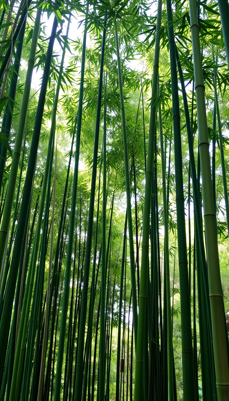 Bamboo Phone Wallpaper