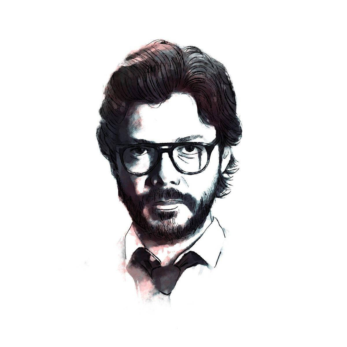Professor Money Heist 4k Wallpaper