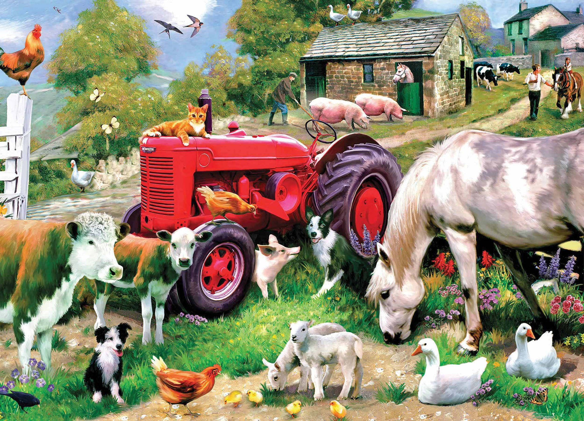 Top Farm Animals Wallpaper Full HD 4k To Use