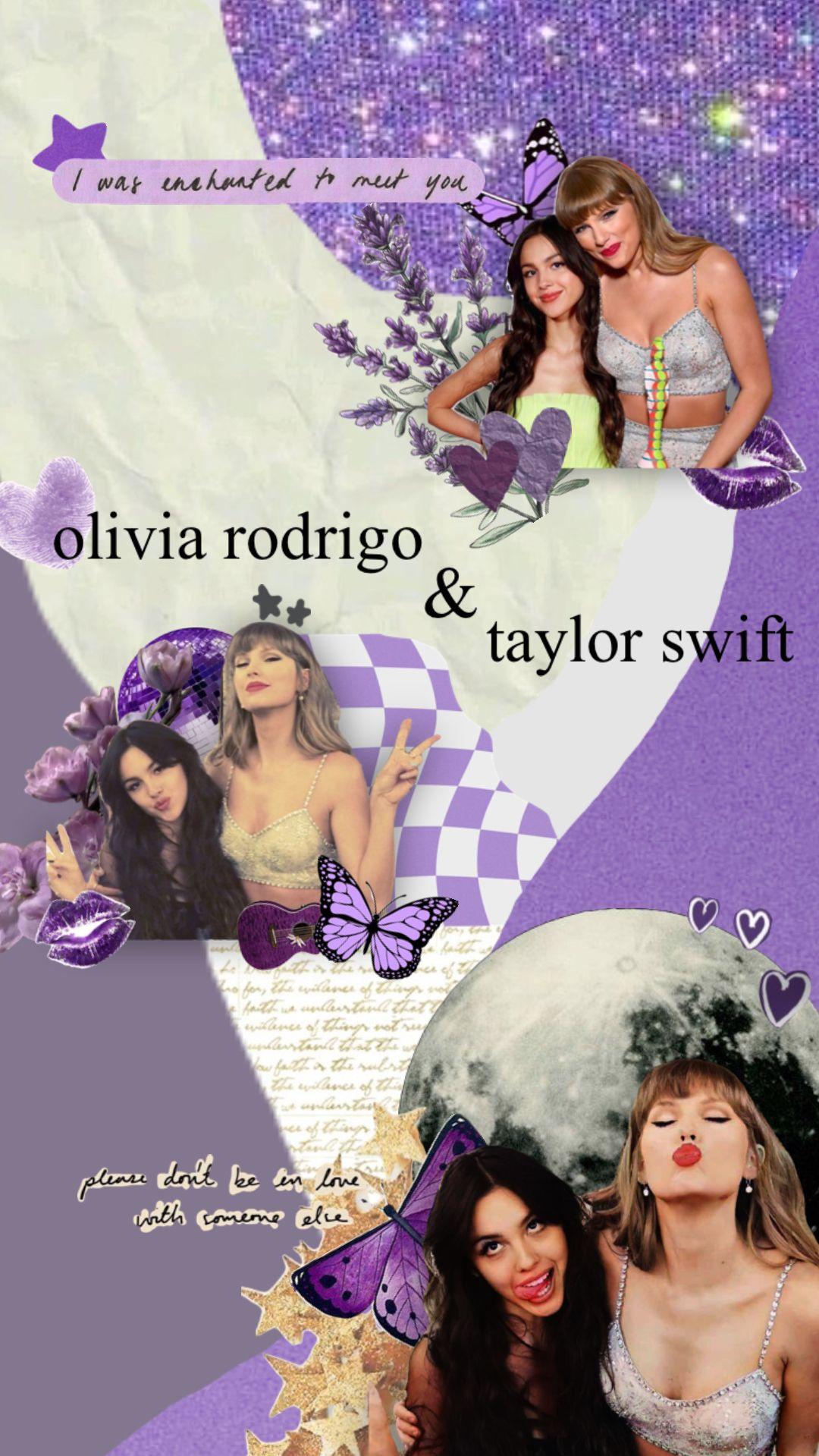 Oliviarodrigo Taylorswift Wallpaper Music Vibes Enchanted