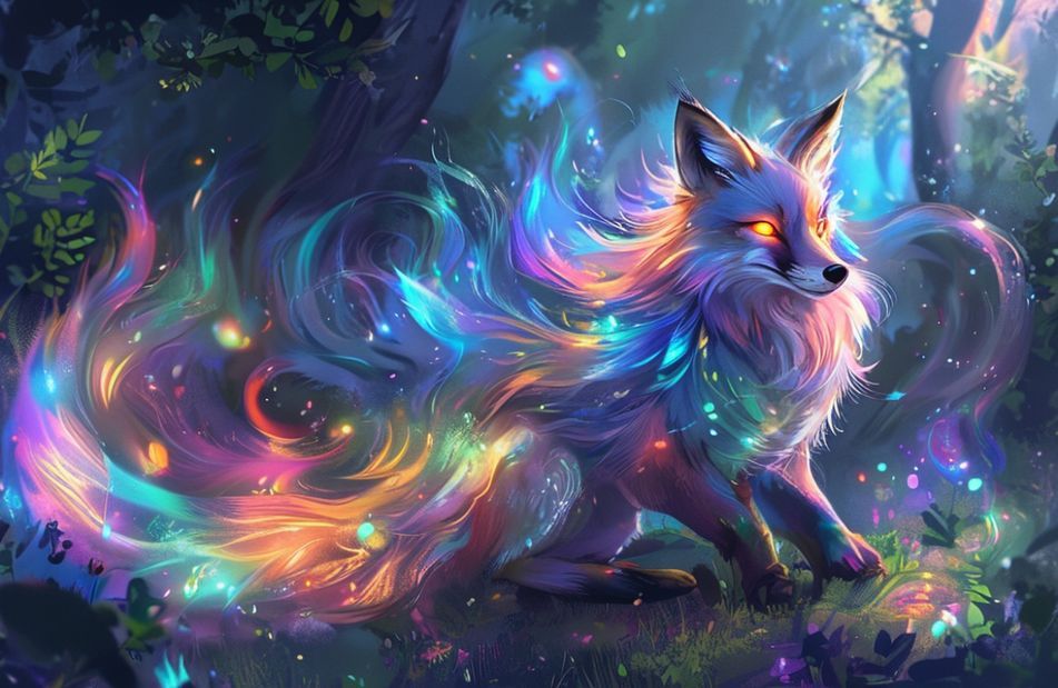 Nine Tailed Fox Wallpaper