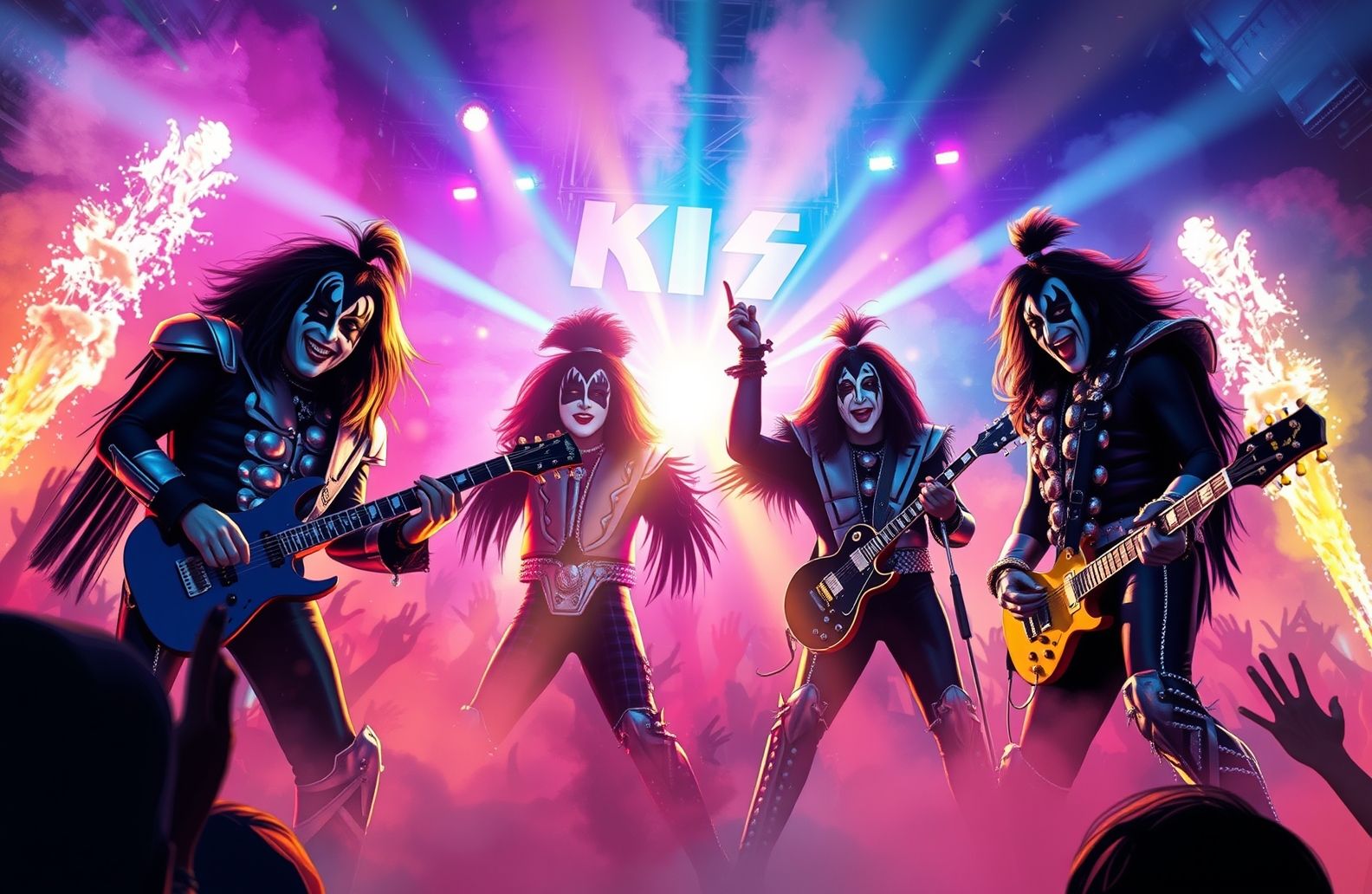 Rock Band Kiss Wallpaper