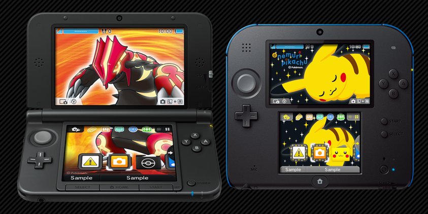 Pok Mon 3ds Themes Now Available In Theme Shop Nintendo News