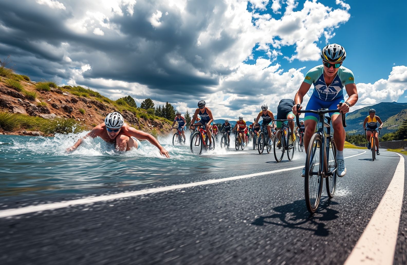 Triathlon Wallpaper