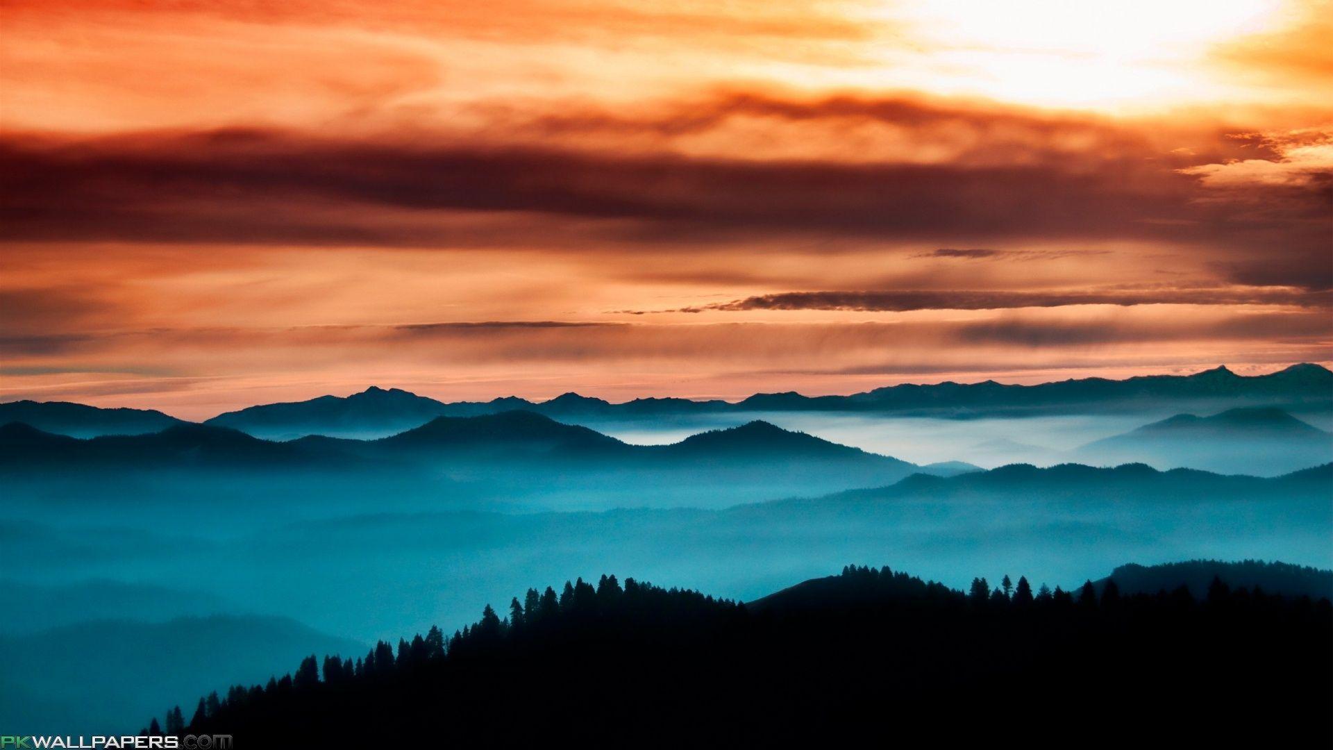Pacific Northwest Scenery Wallpaper Top